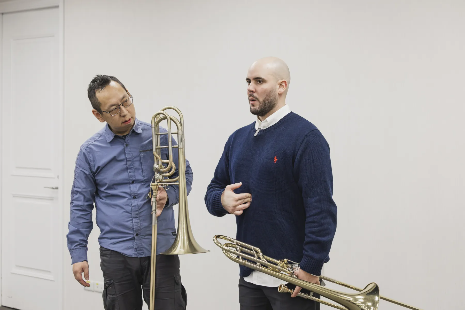 Vicente Climent trombone performance
